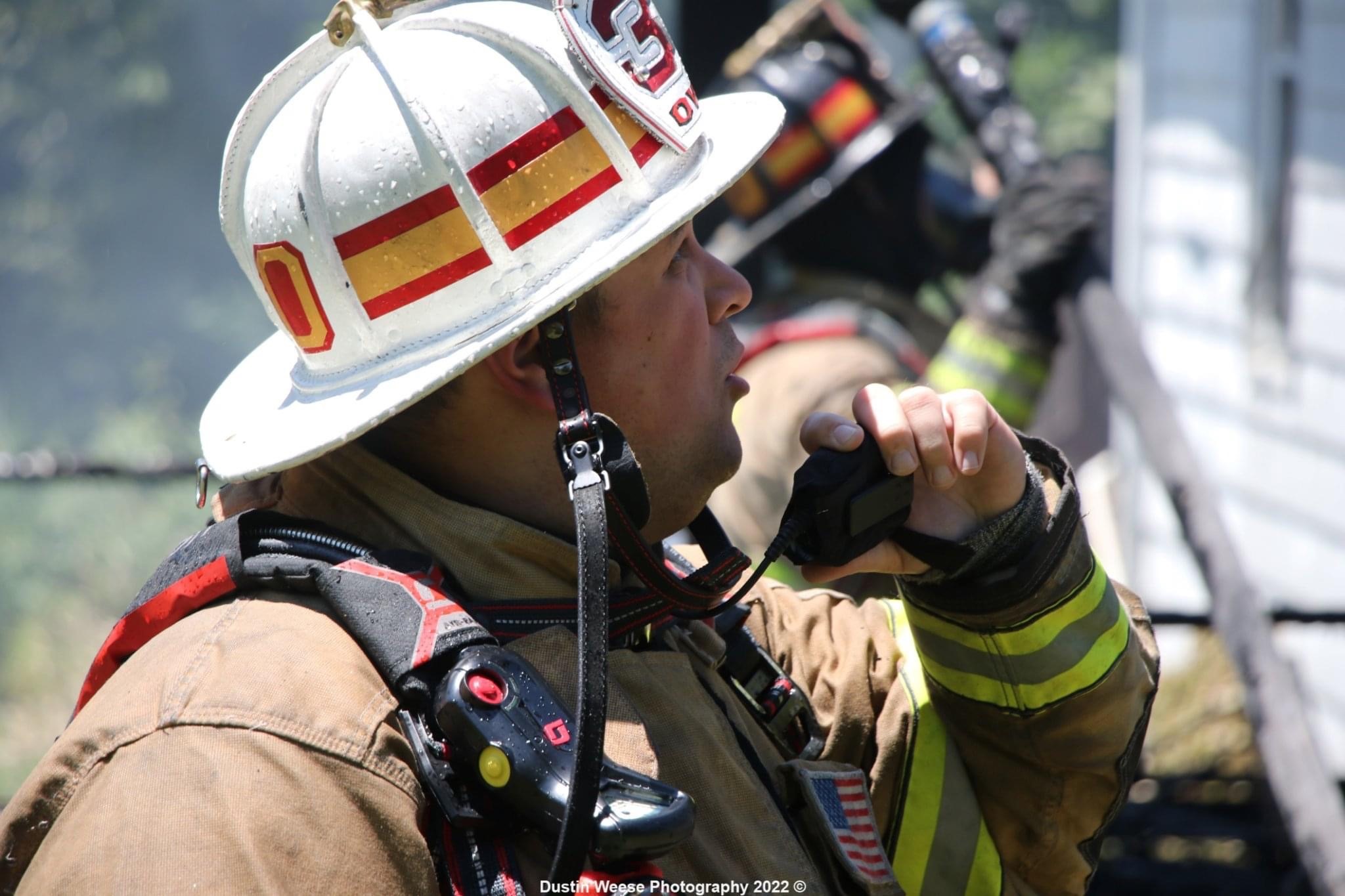 Featured image for “Hampden chief encourages others to give volunteer firefighting a shot”