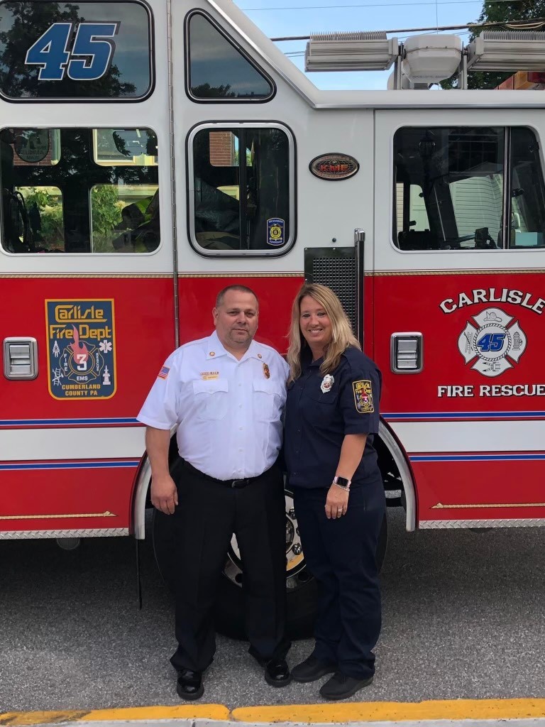 Featured image for “Carlisle couple share many loves together, most notably firefighting”