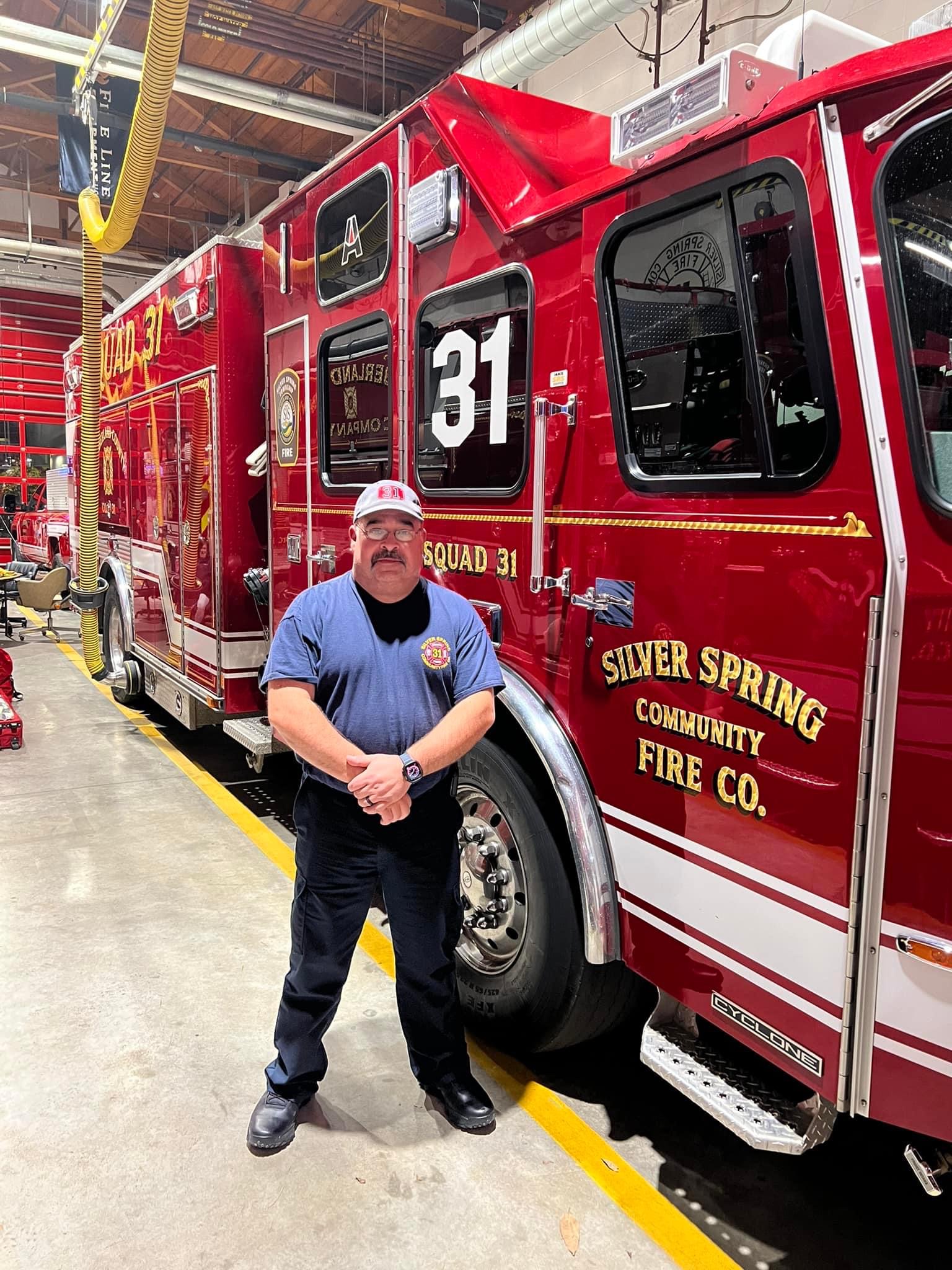 Featured image for “Volunteer Spotlight– Jason Smith, Lieutenant at Silver Spring Community Fire Company”
