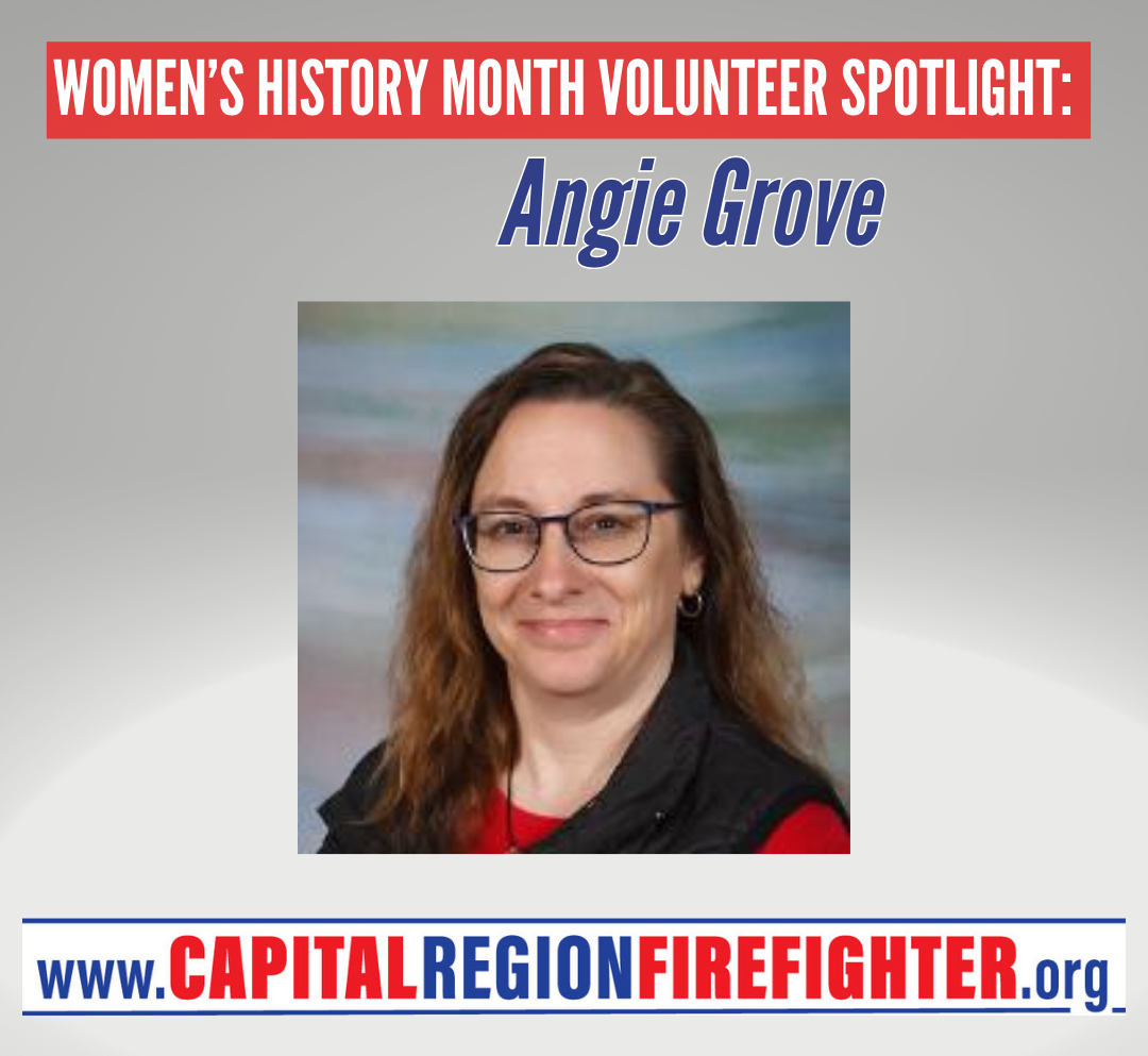 Featured image for “Women’s History Month Profile– Angie Grove, EMT at Silver Spring Community Fire Company”