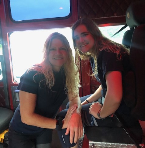 Featured image for “Mother-Daughter Duo Share Passion for Serving Their Community as Volunteer Firefighters”
